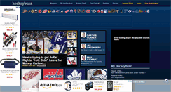 Desktop Screenshot of hockeybuzz.com